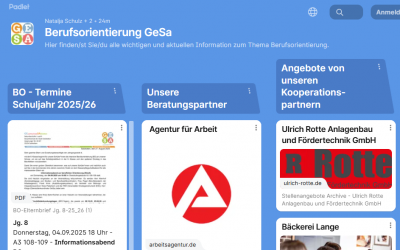 Neue Microsite zur Berufsorientierung!