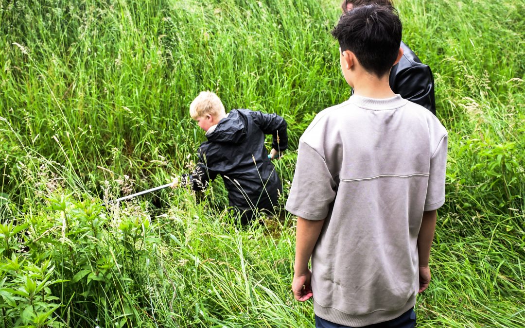 Schüler:innen forschen am Liemkebach
