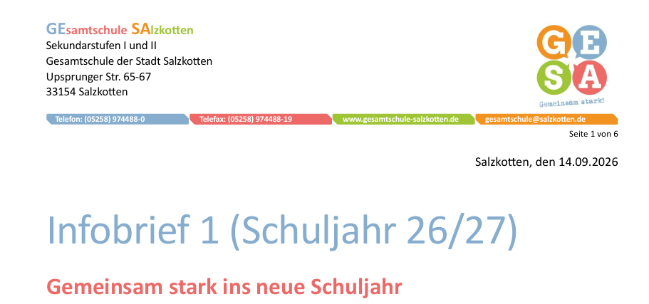Aktueller Infobrief (26/27)